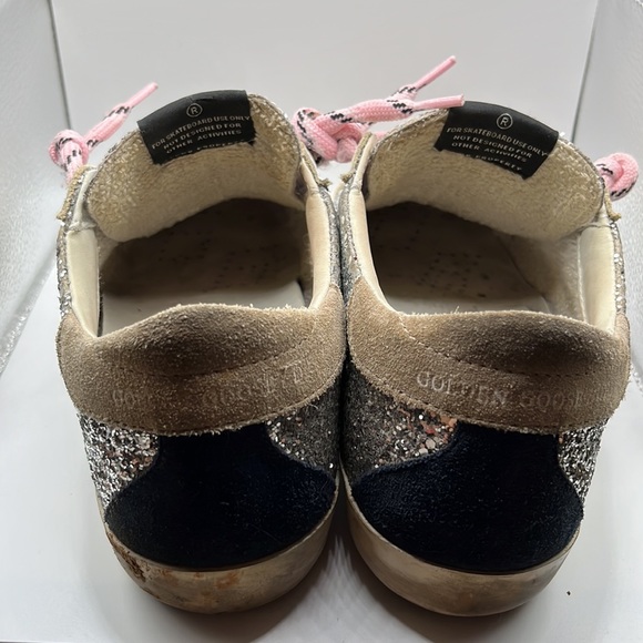 Golden Goose Superstar Glitter Sneakers - Picture 5 of 6
